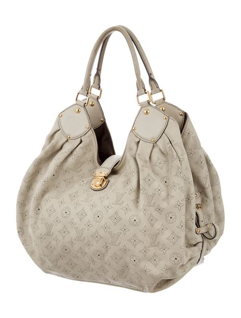 real leather louis vuitton hobo bag|Louis Vuitton mahina hobo.